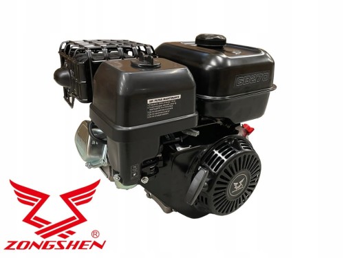 SILNIK ZONGSHEN GB270 272cc 9,0 POZIOMY WAŁ