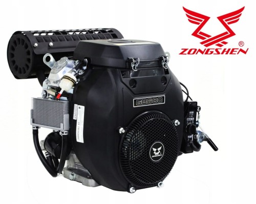 SILNIK ZONGSHEN GB680 680cc 22 HP V-TWIN POZIOMY WAŁ
