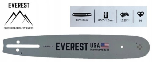 PROWADNICA 13".325 1,3mm 56ogn. EVEREST 26-06013