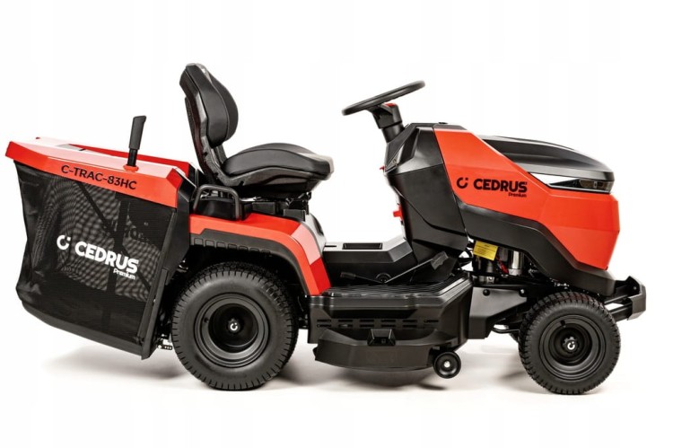 Traktor Ogrodowy CEDRUS C-TRAC-83HC Hydrostat MAX 12,5 KM 3w1 z Koszem